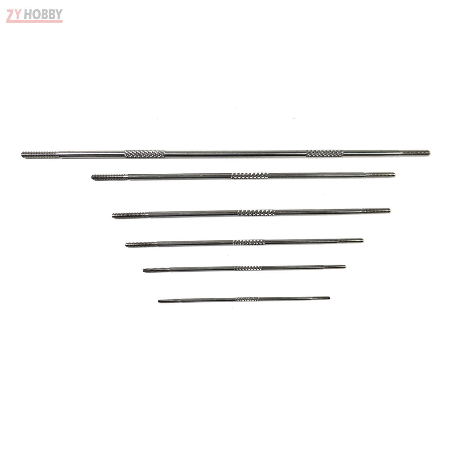 5pcs M2 x 150 mm Metal Push-pull Rods For RC Airplane Stable Connection Rod 