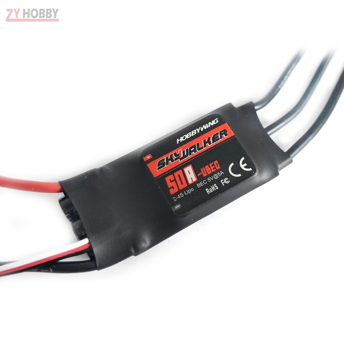 Hobbywing SkyWalker-50A 2-4S UBEC Electric Speed Control ESC 440/450 Helicopter 