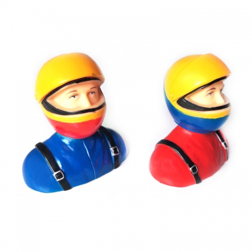 1/6 Scale Pilots Figures With Hat L64*W40*H69mm