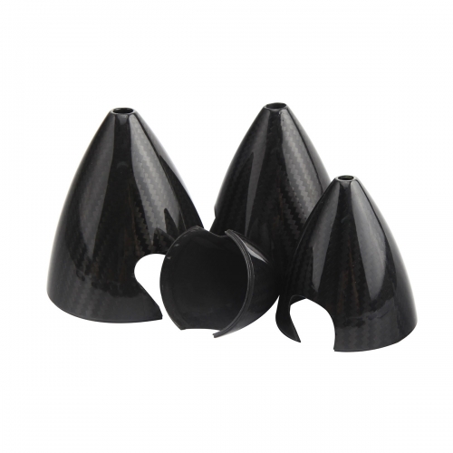 CCW 1.75 to 4.5inch 3K Surface Carbon Fiber Spinners for 2 Blade Propeller