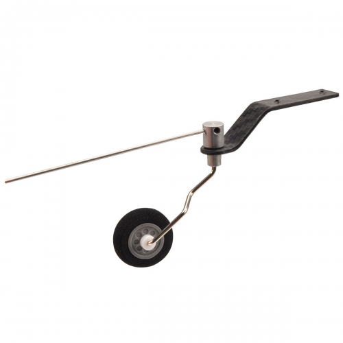 1 Set Carbon Fiber Tail Wheel Rack Airplane Landing Gear For RC Model 50E Electric Plane