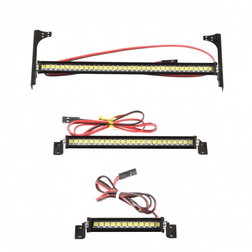 RC Car Roof LED Light Bar for 1/10 RC Crawler Axial SCX10 90046 90060 SCX24 Jeep JK Rubicon Body