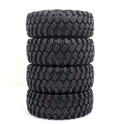 120MM 1.9" Rubber Rocks Tyres / Wheel Tires for 1:10 RC Rock Crawler Axial SCX10 D90 TRX-4 CC01 4PCS