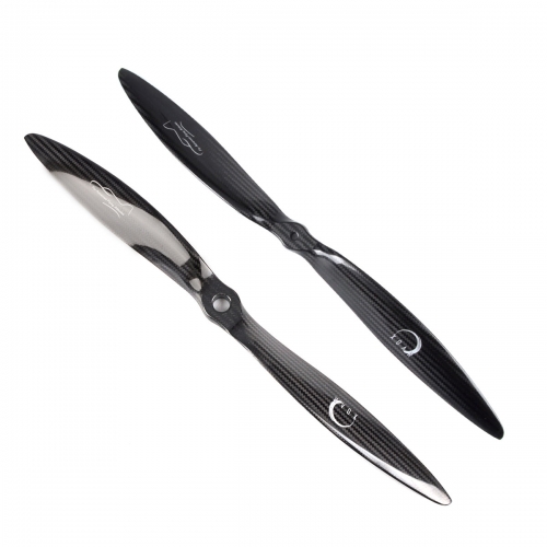 1Pair Full Carbon Fiber Propeller 22x20 for F3A RC Airplane Model